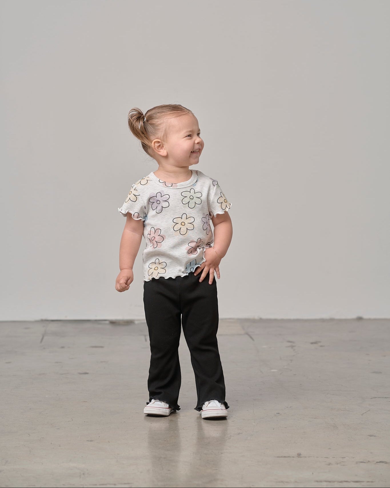 Flare Pant - Black - Little Bipsy