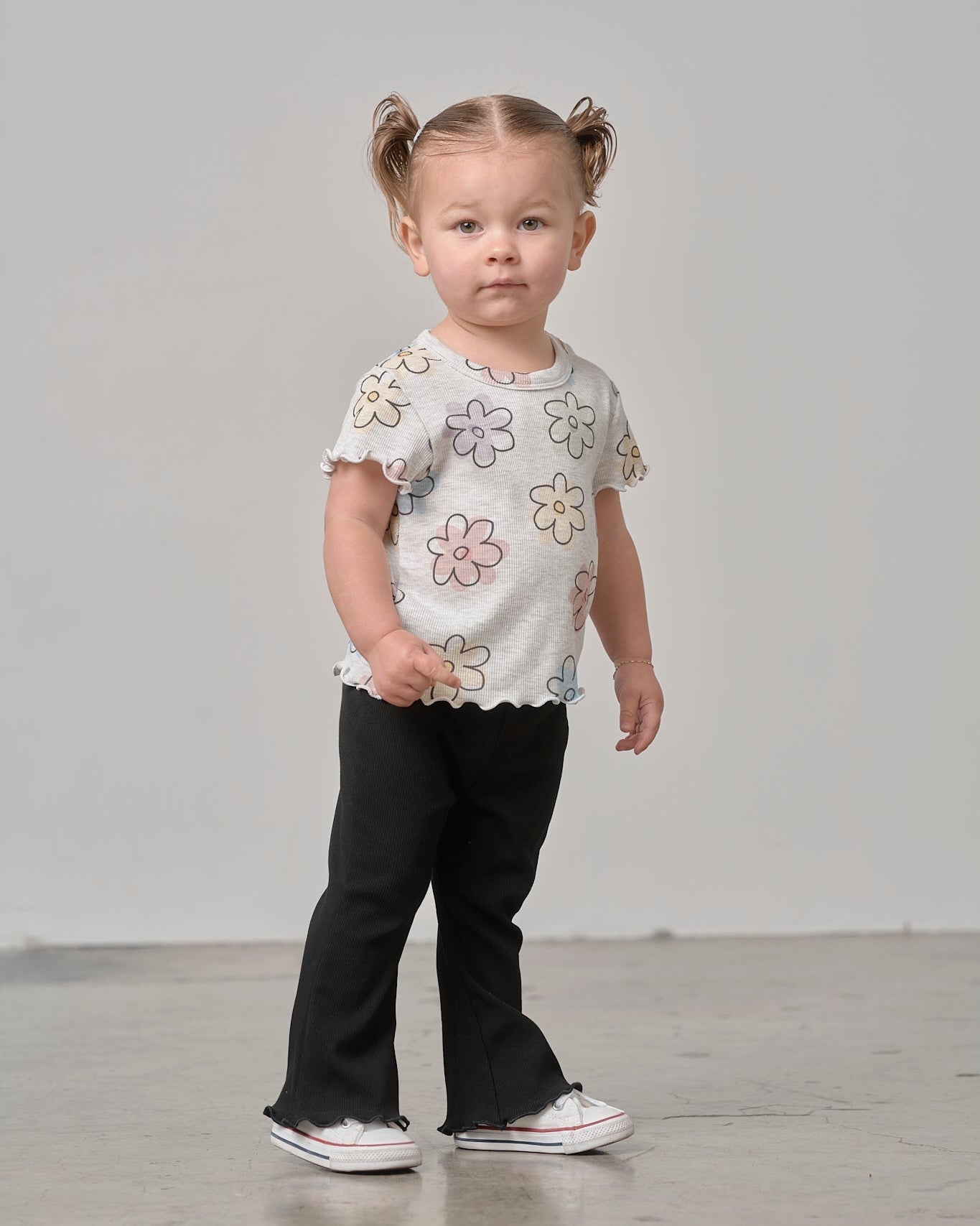 Flare Pant - Black - Little Bipsy