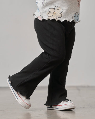 Flare Pant - Black - Little Bipsy