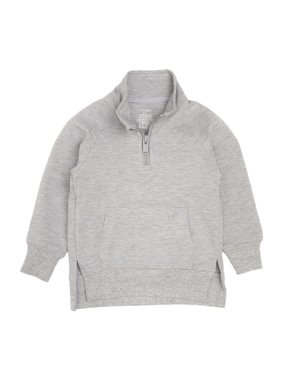 Quarter Zip Pullover - Grey