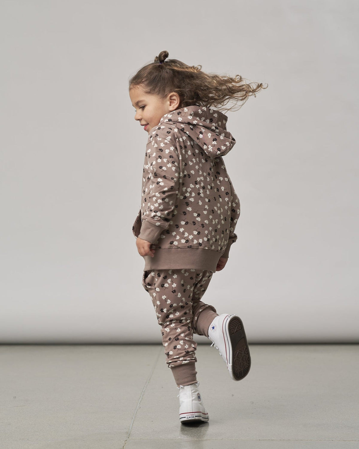 Floral Hoodie - Little Bipsy