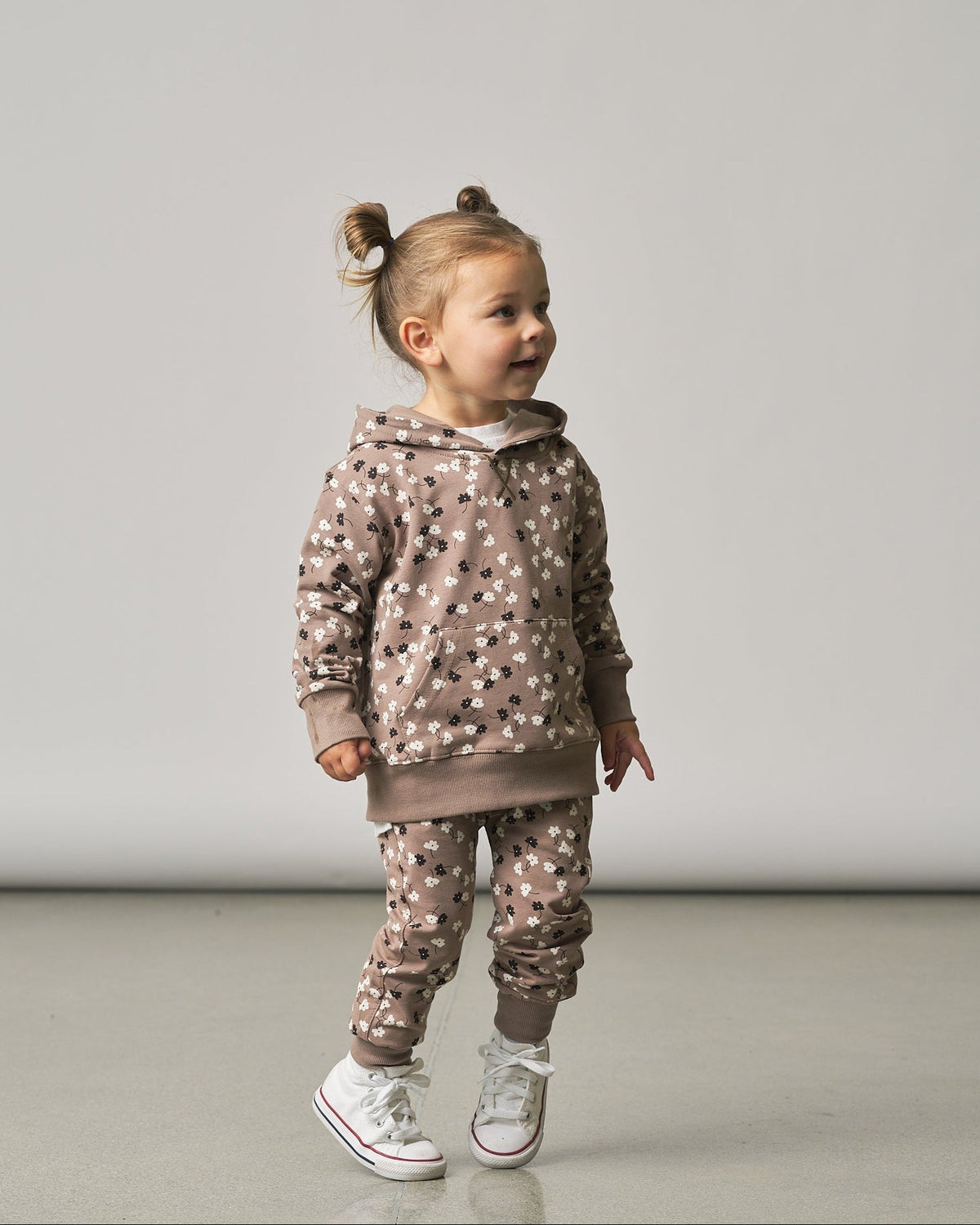 Floral Hoodie - Little Bipsy