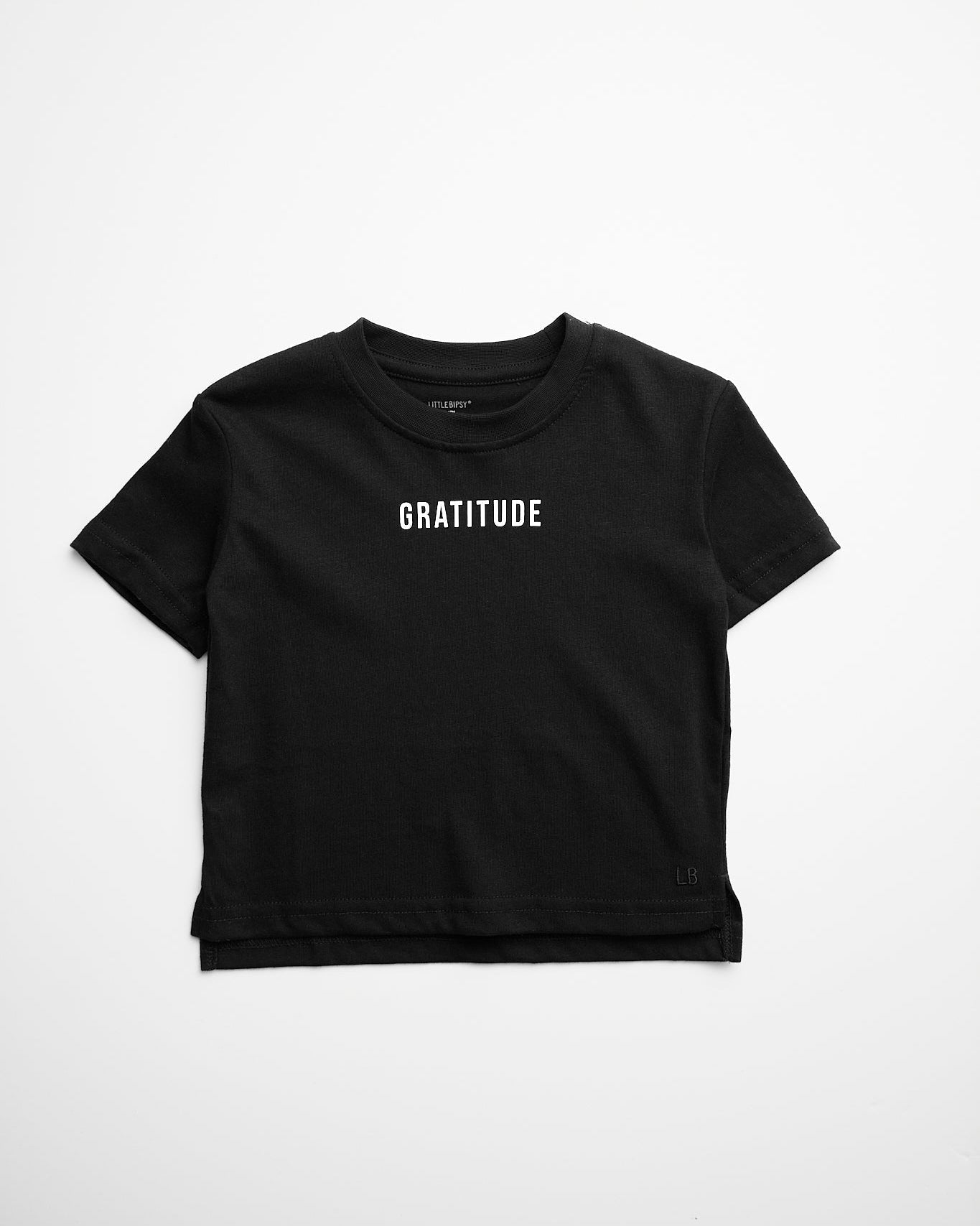 Gratitude Elevated Boxy Tee - Little Bipsy
