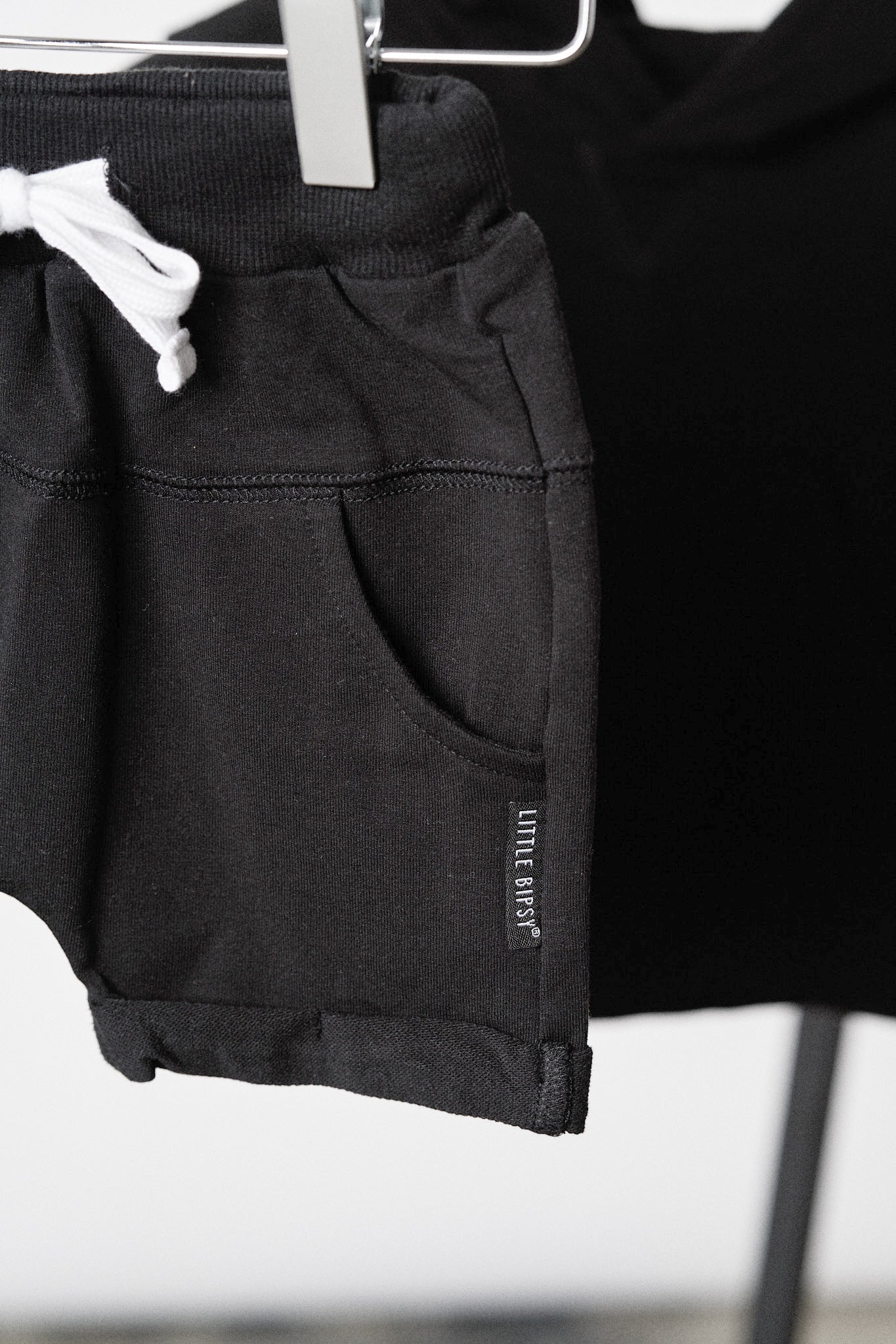 Harem Short - Black - Little Bipsy