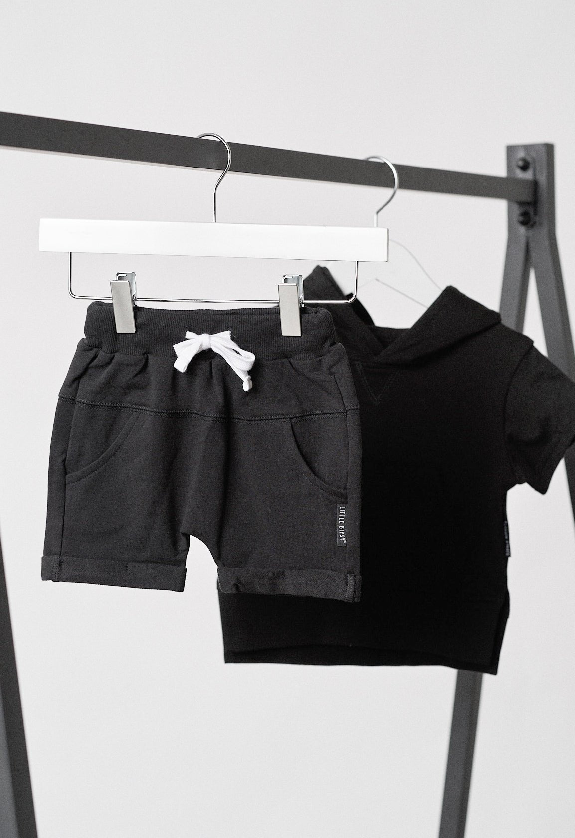 Harem Short - Black - Little Bipsy