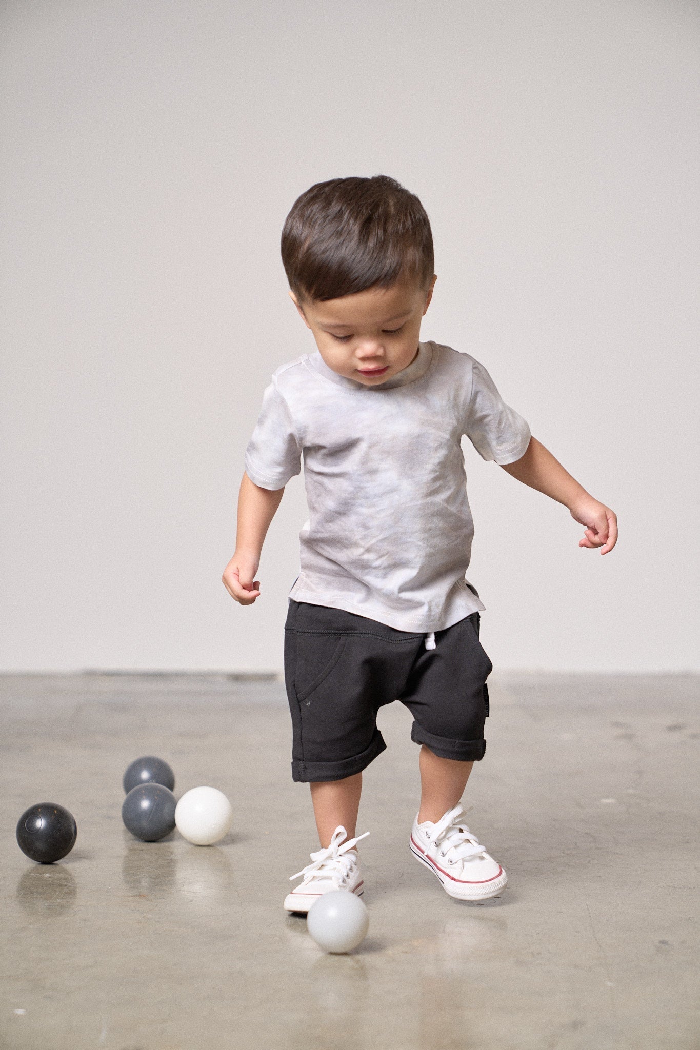 Harem Short - Black - Little Bipsy