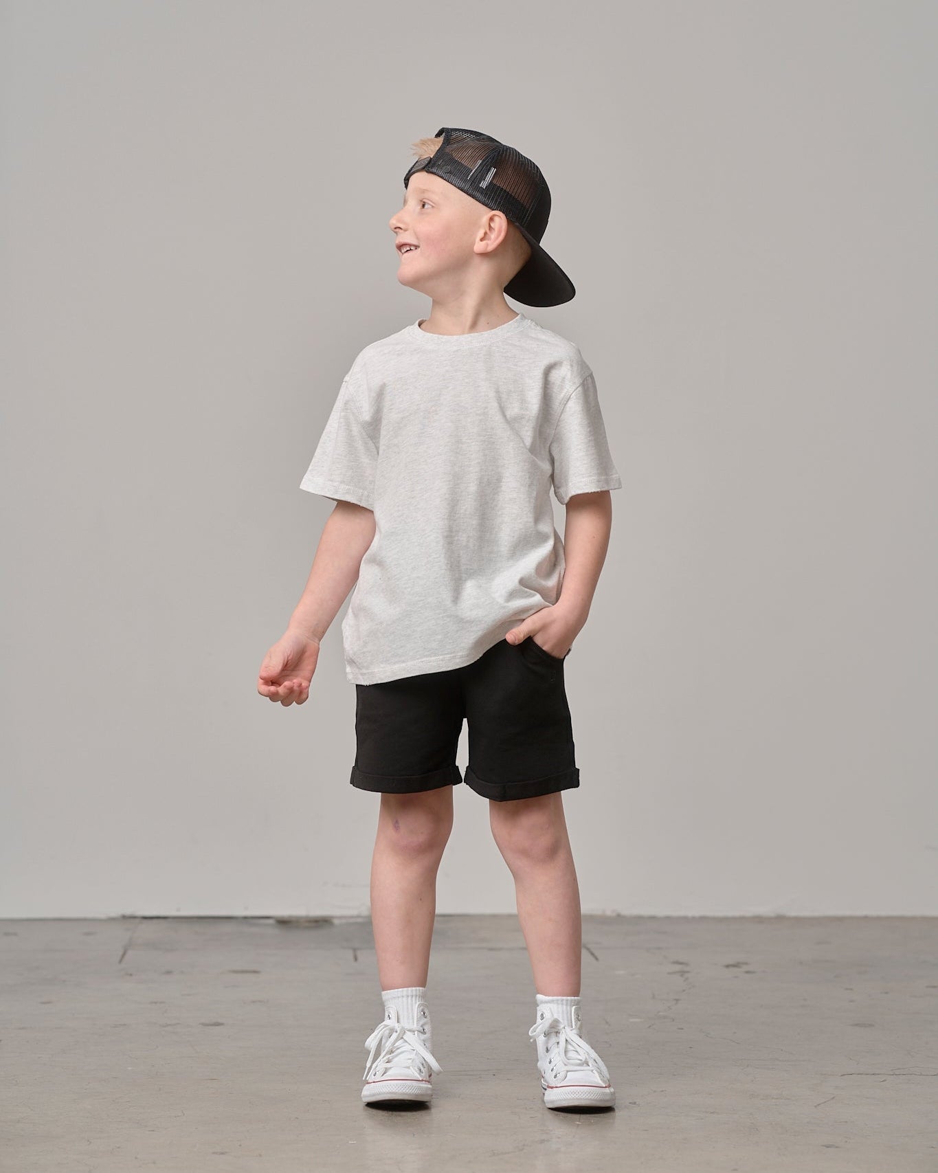 Harem Short - Black - Little Bipsy