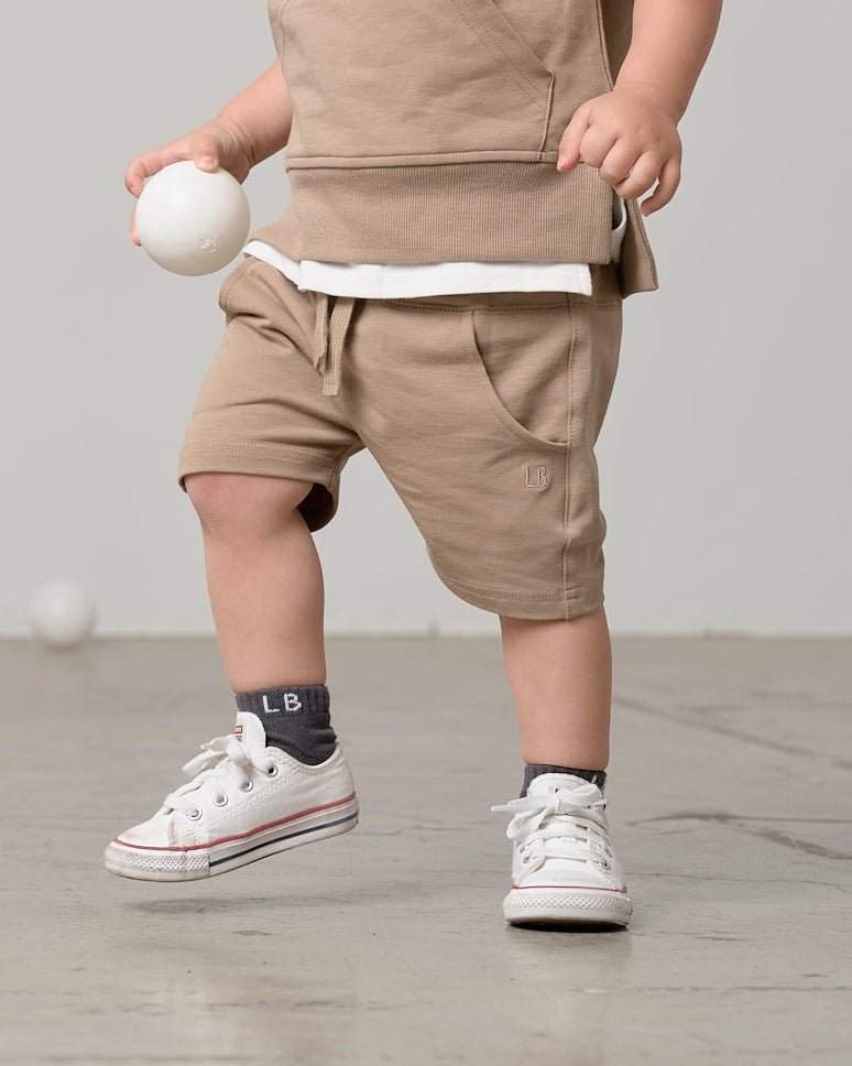 Harem Short - Driftwood - Little Bipsy