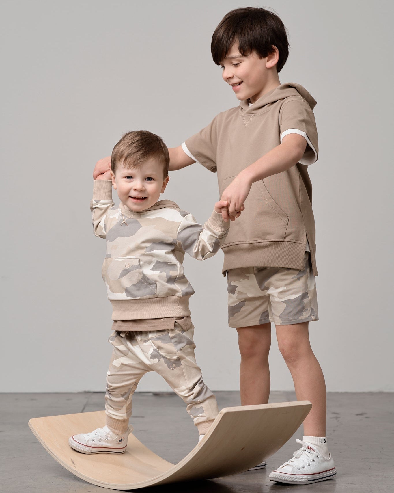 Harem Short - Faded Camo - Little Bipsy