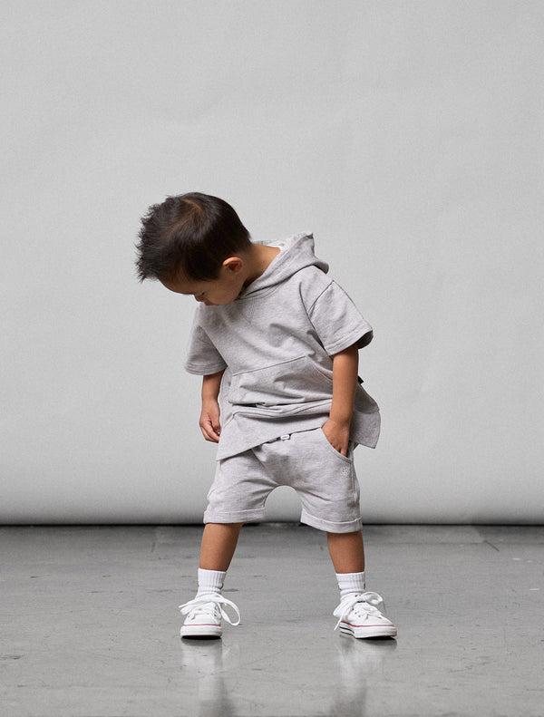 Harem Short - Grey - Little Bipsy