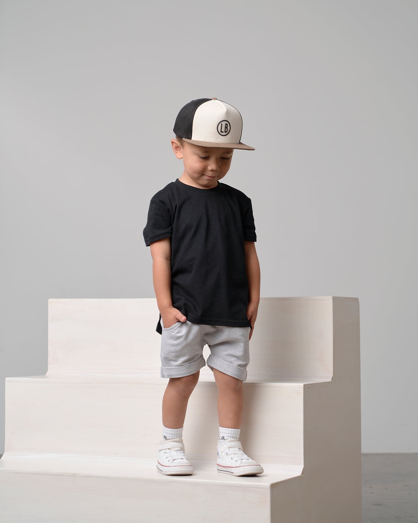 Harem Short - Grey - Little Bipsy