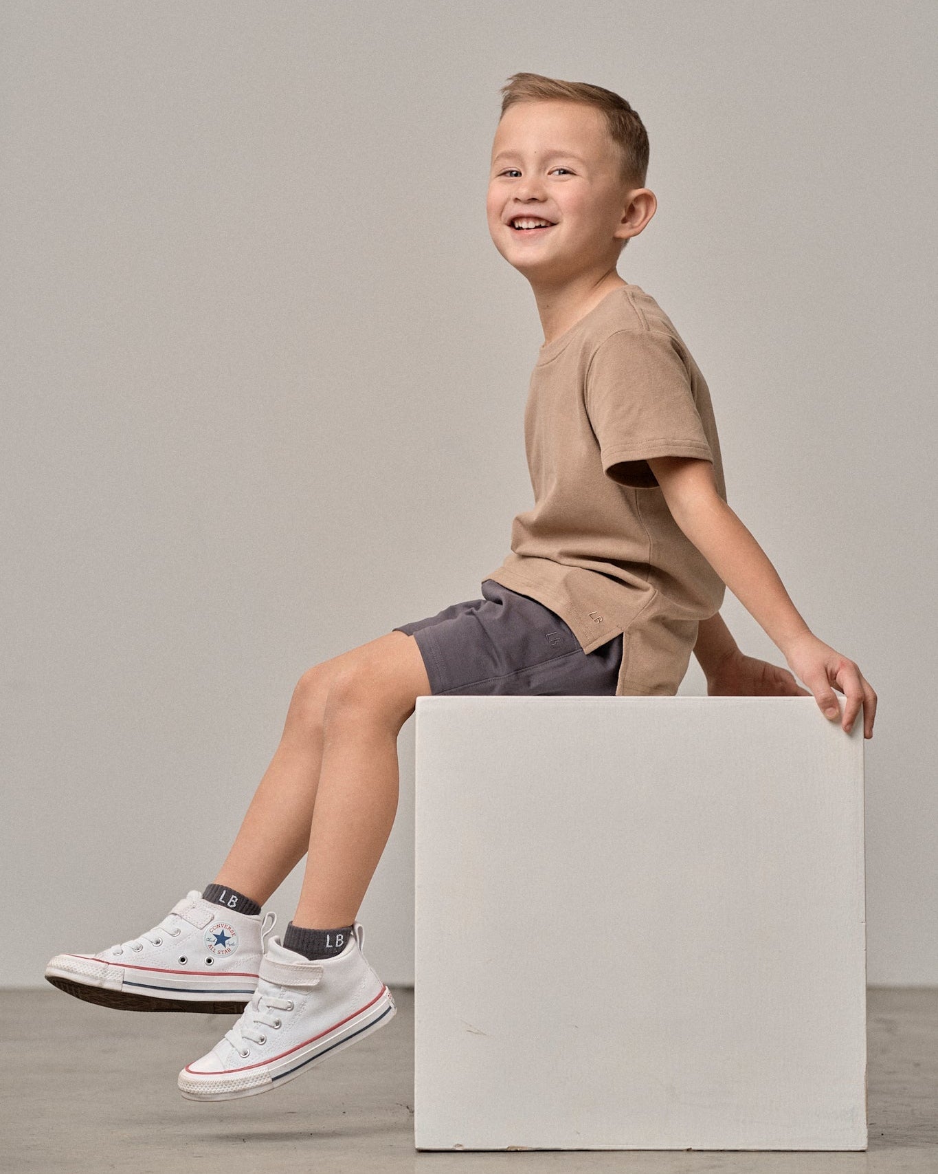 Harem Short - Iron - Little Bipsy