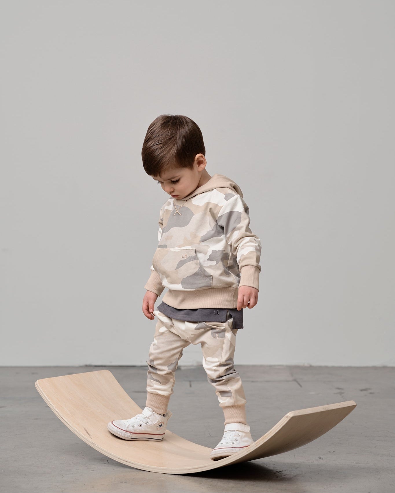 Hoodie - Faded Camo - Little Bipsy