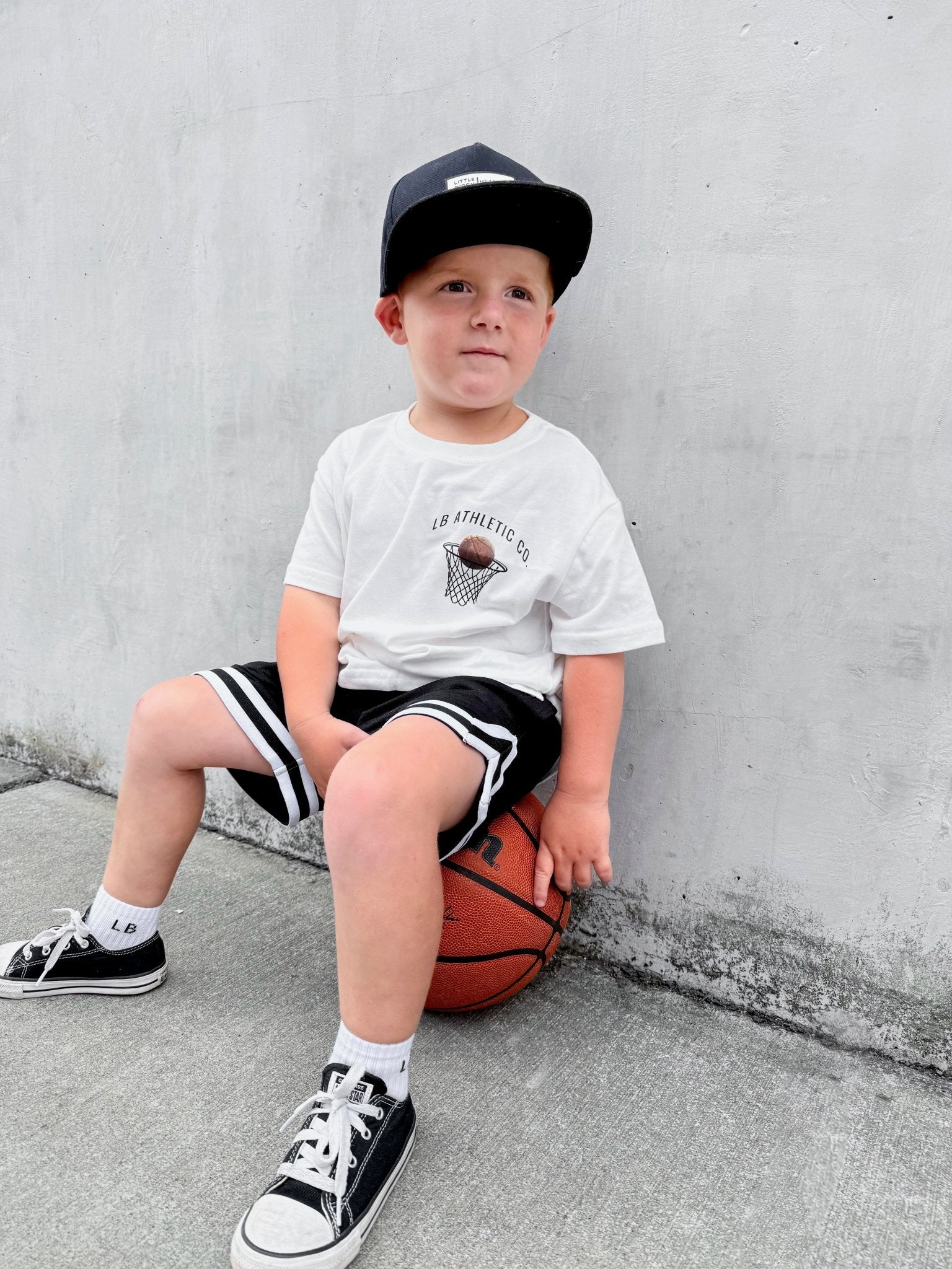 Hoop Elevated Tee - Little Bipsy