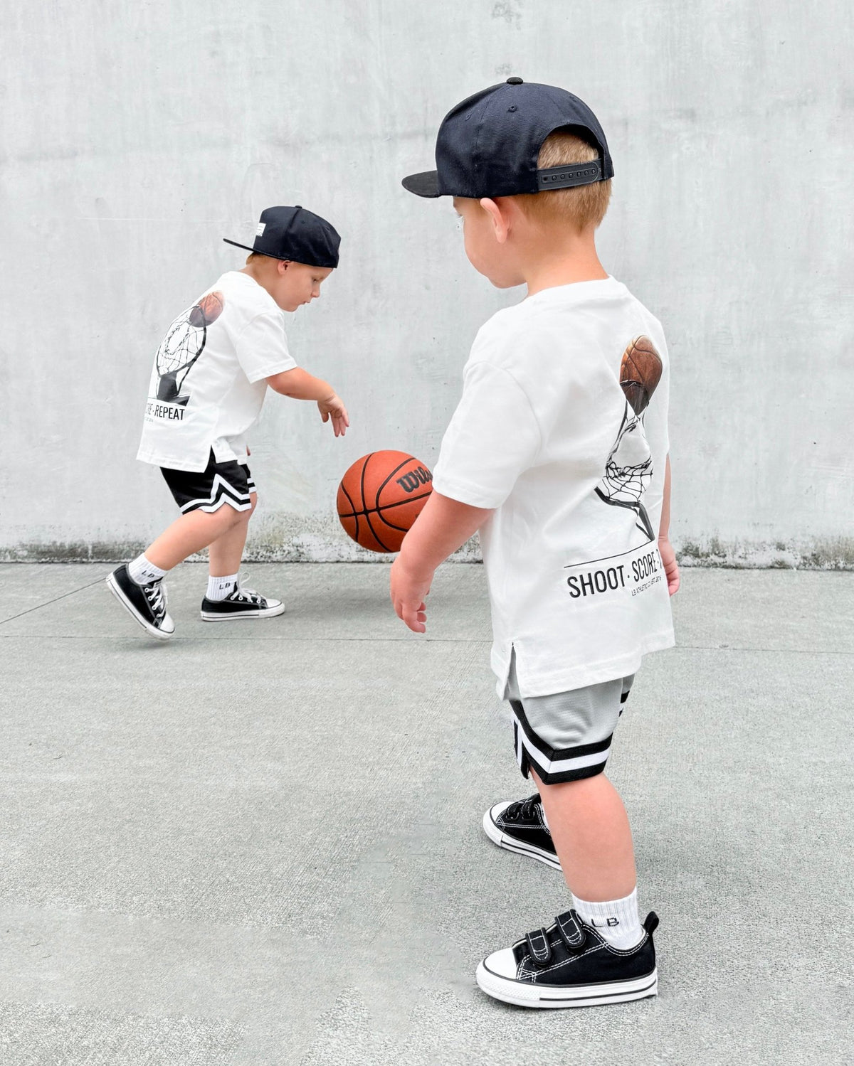 Hoop Elevated Tee - Little Bipsy