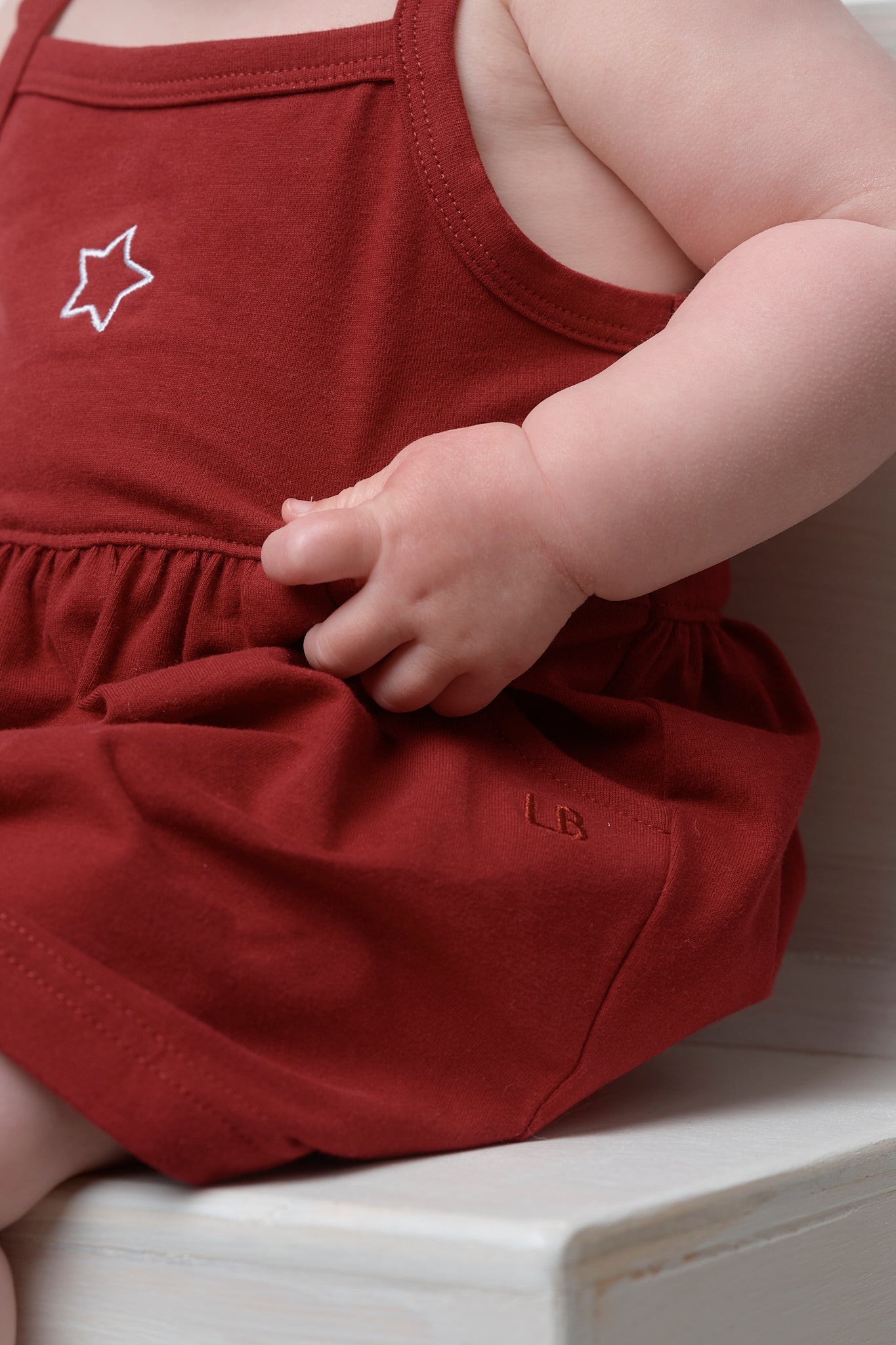 Jersey Tank Dress - Red - Little Bipsy