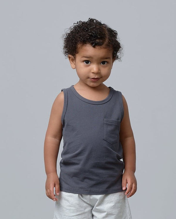 Jersey Tank - Iron - Little Bipsy