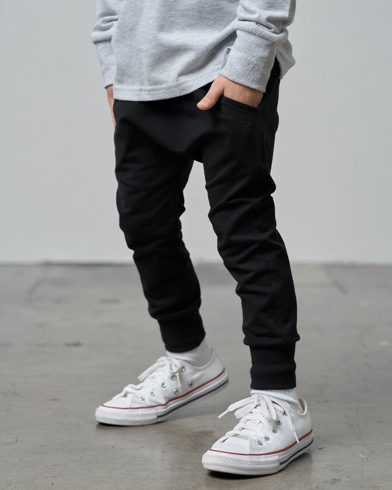 Jogger - Black - Little Bipsy