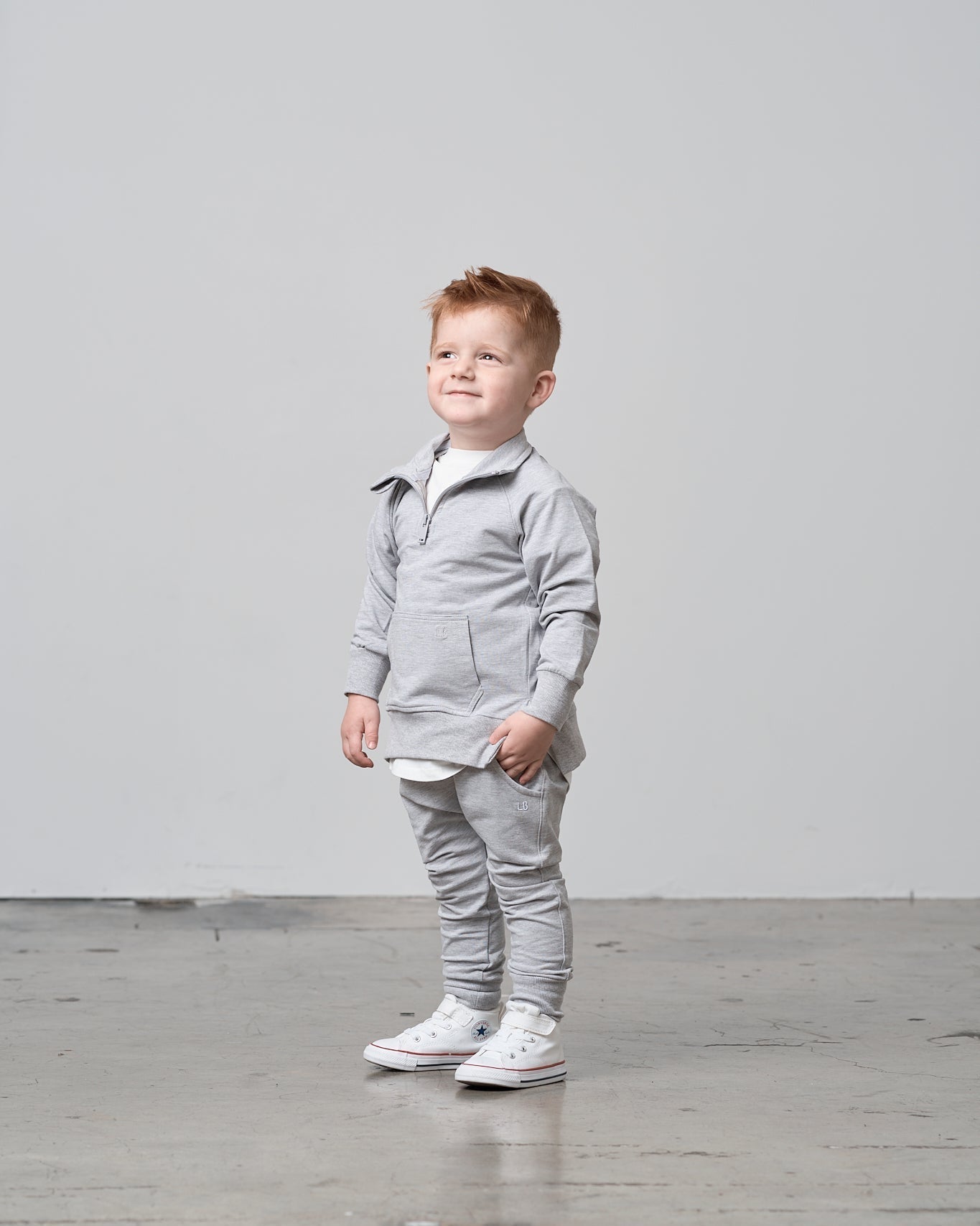 Kids Jogger Pants - Grey - Little Bipsy