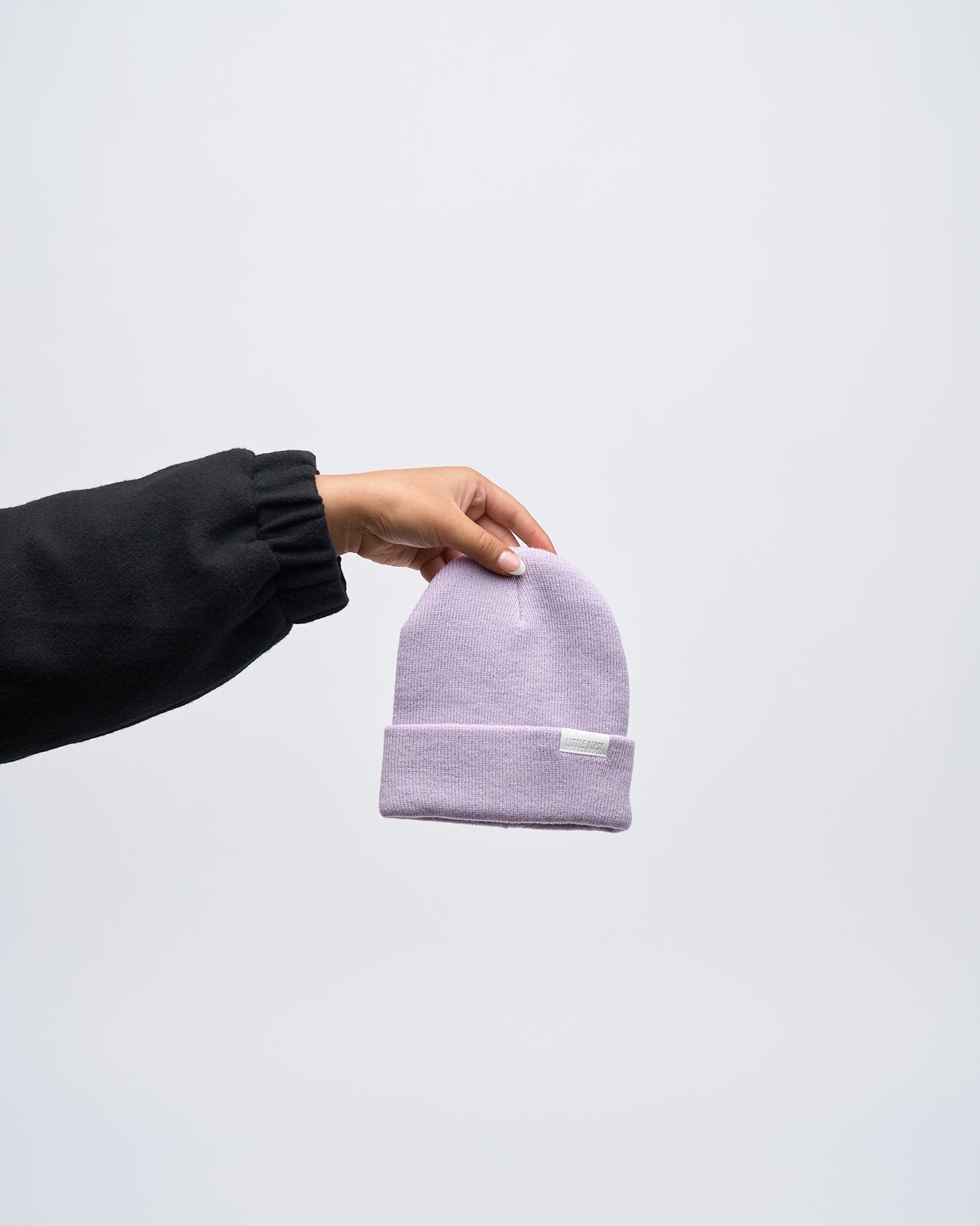 Knit Beanie - Lilac - Little Bipsy