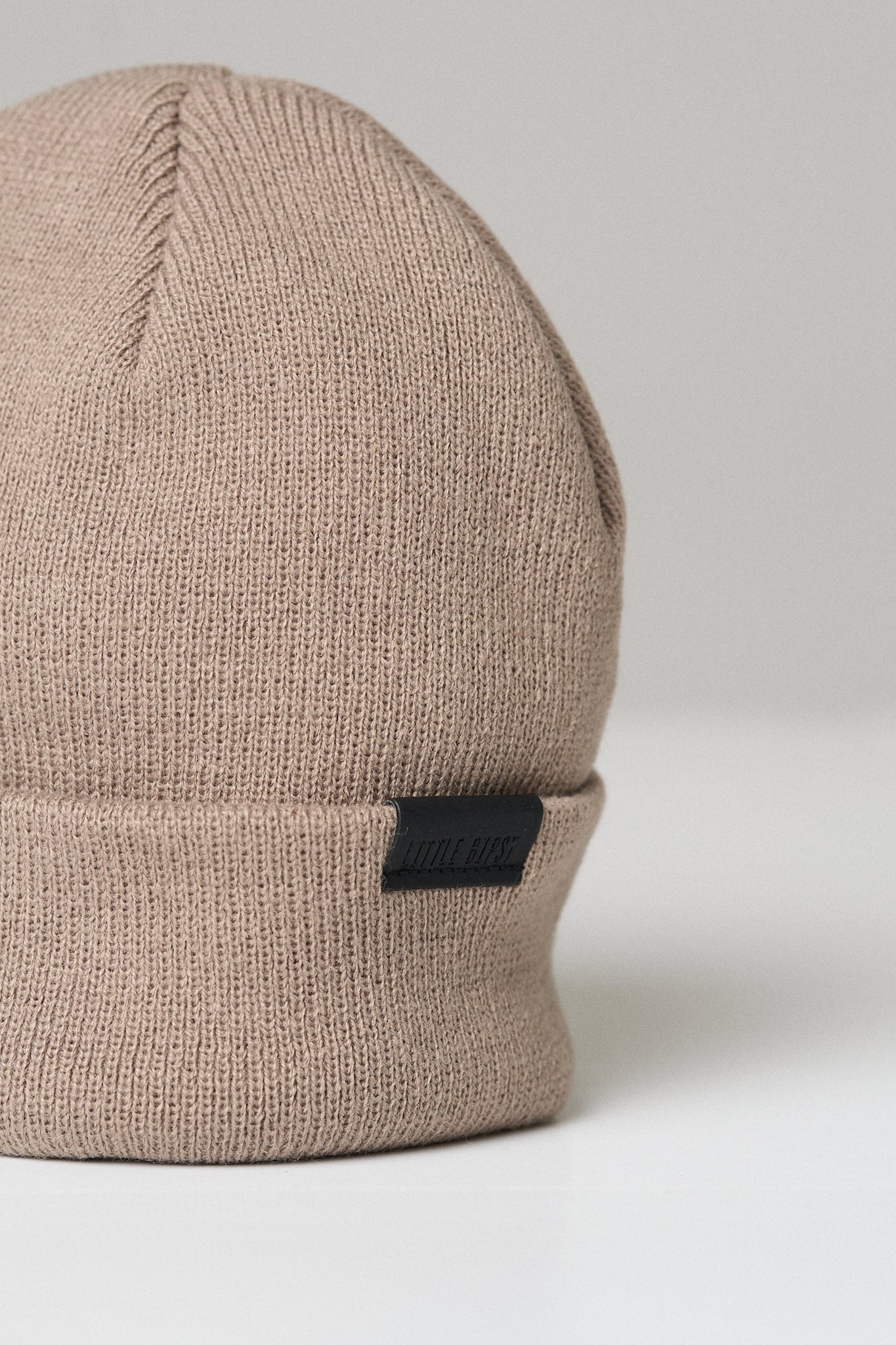 Knit Beanie - Mushroom - Little Bipsy