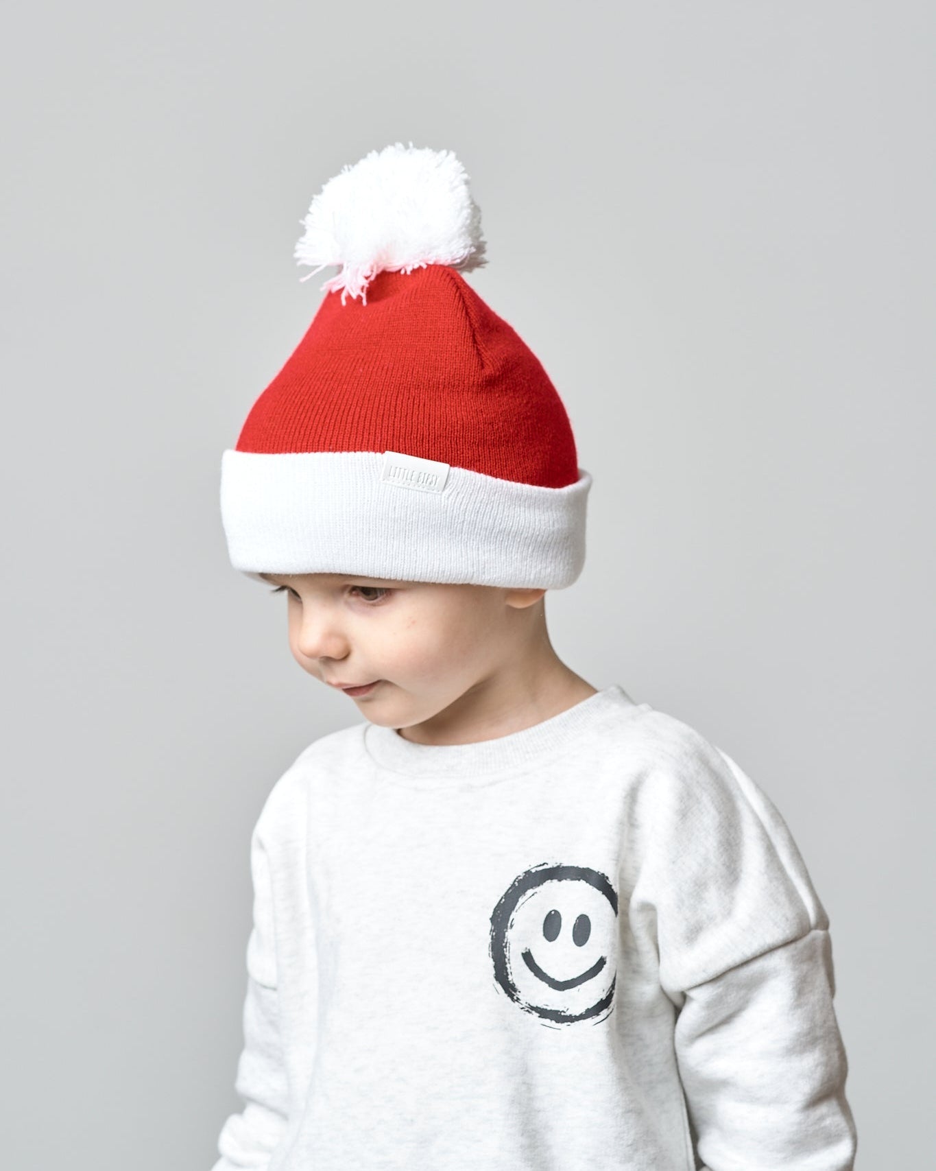 Knit Beanie - Santa - Little Bipsy