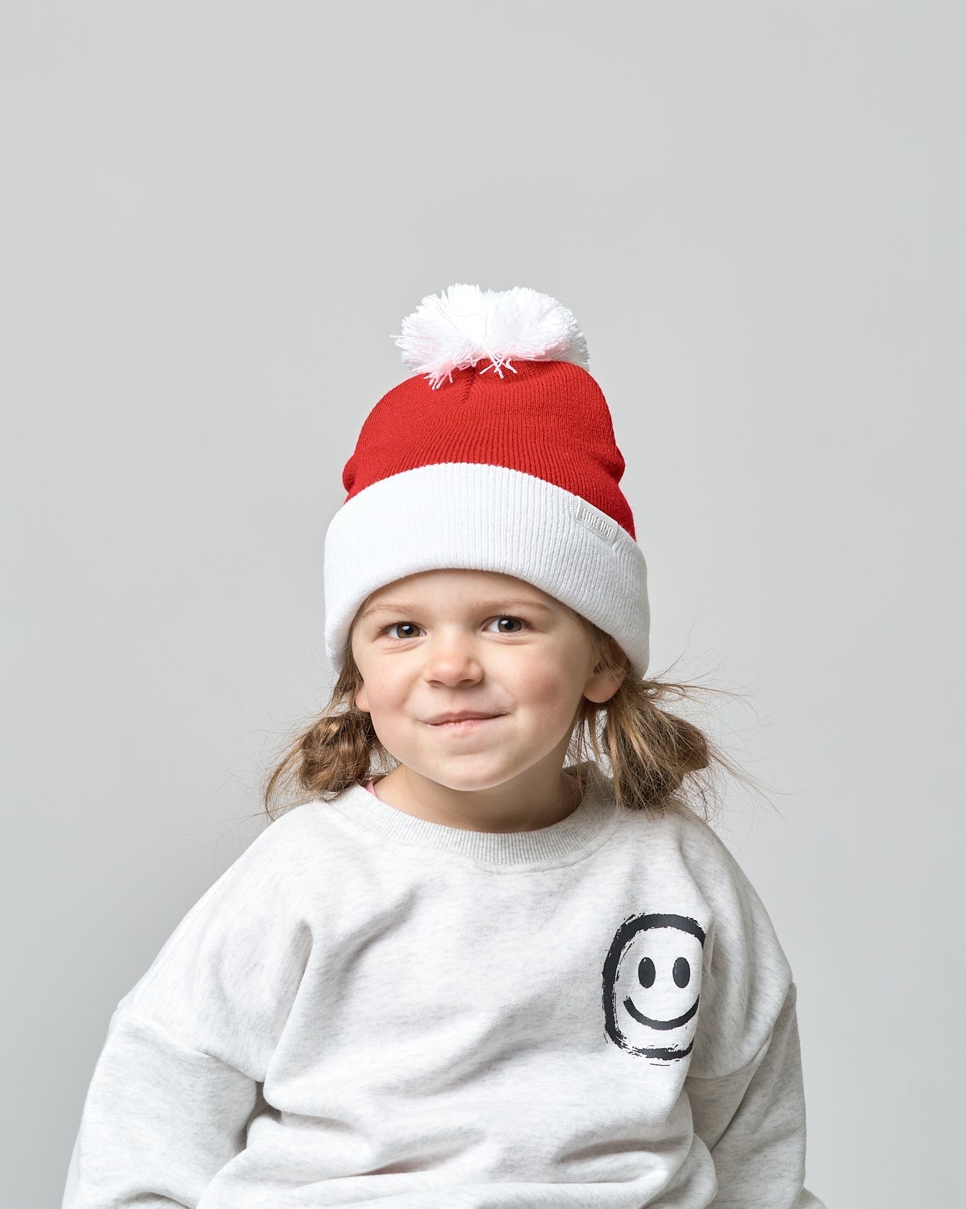 Knit Beanie - Santa - Little Bipsy