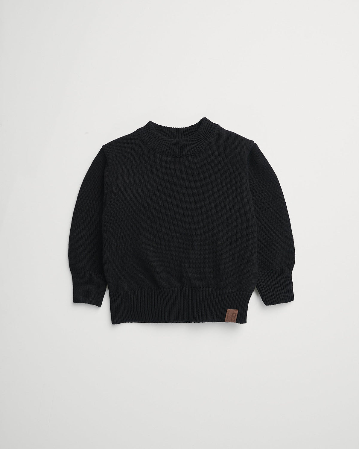 Knit Sweater - Black - Little Bipsy