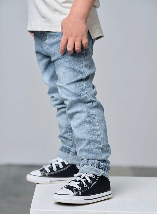 Light Wash Denim - Little Bipsy