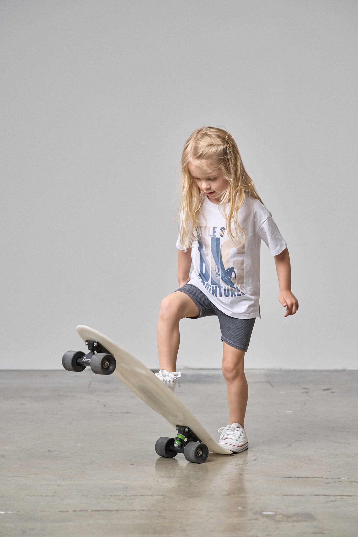 Little Steps, Big Adventures Waves Tee - Little Bipsy
