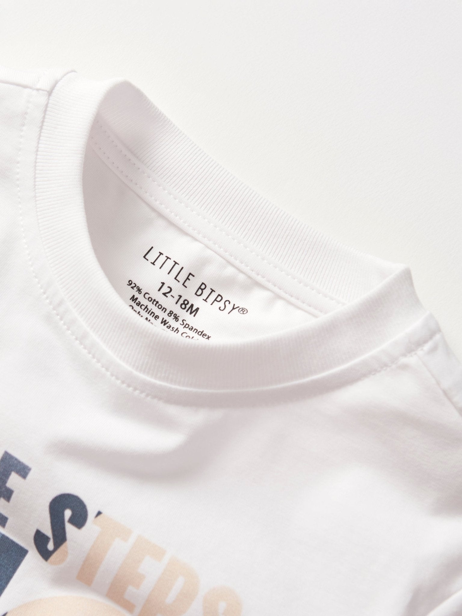 Little Steps, Big Adventures Waves Tee - Little Bipsy