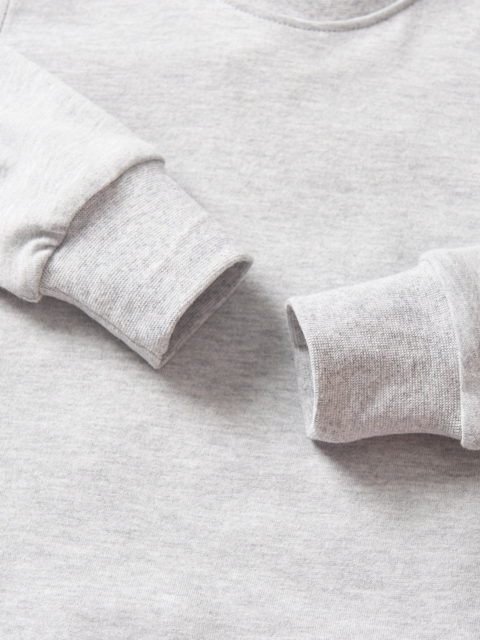 Long Sleeve Elevated Tee - Grey - Little Bipsy