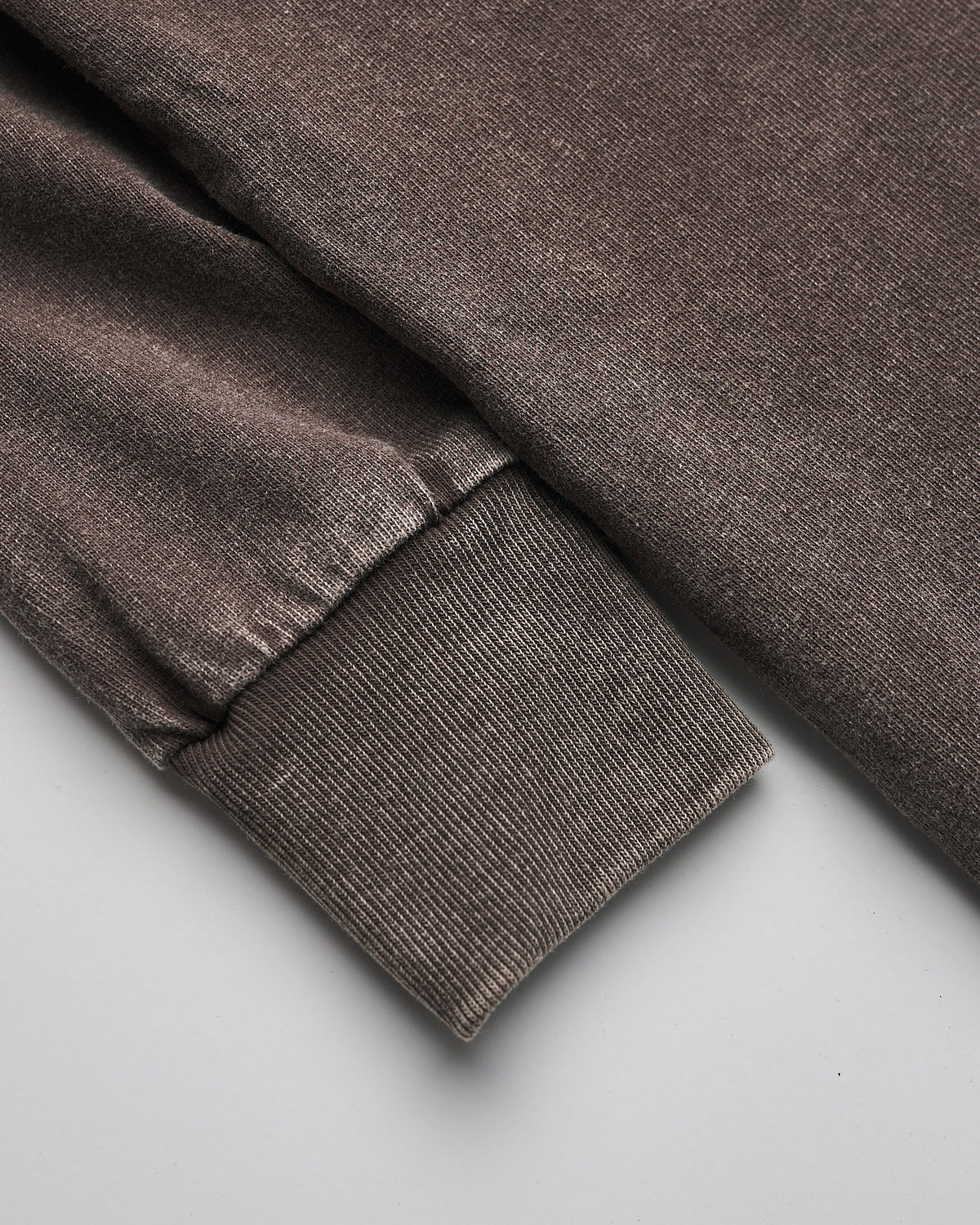 Long Sleeve Mineral Wash Tee - Brown - Little Bipsy