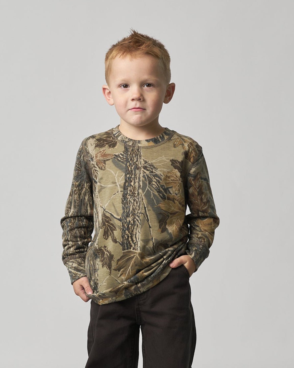 Long Sleeve Tee - Realtree X-Tra Grey® - Little Bipsy