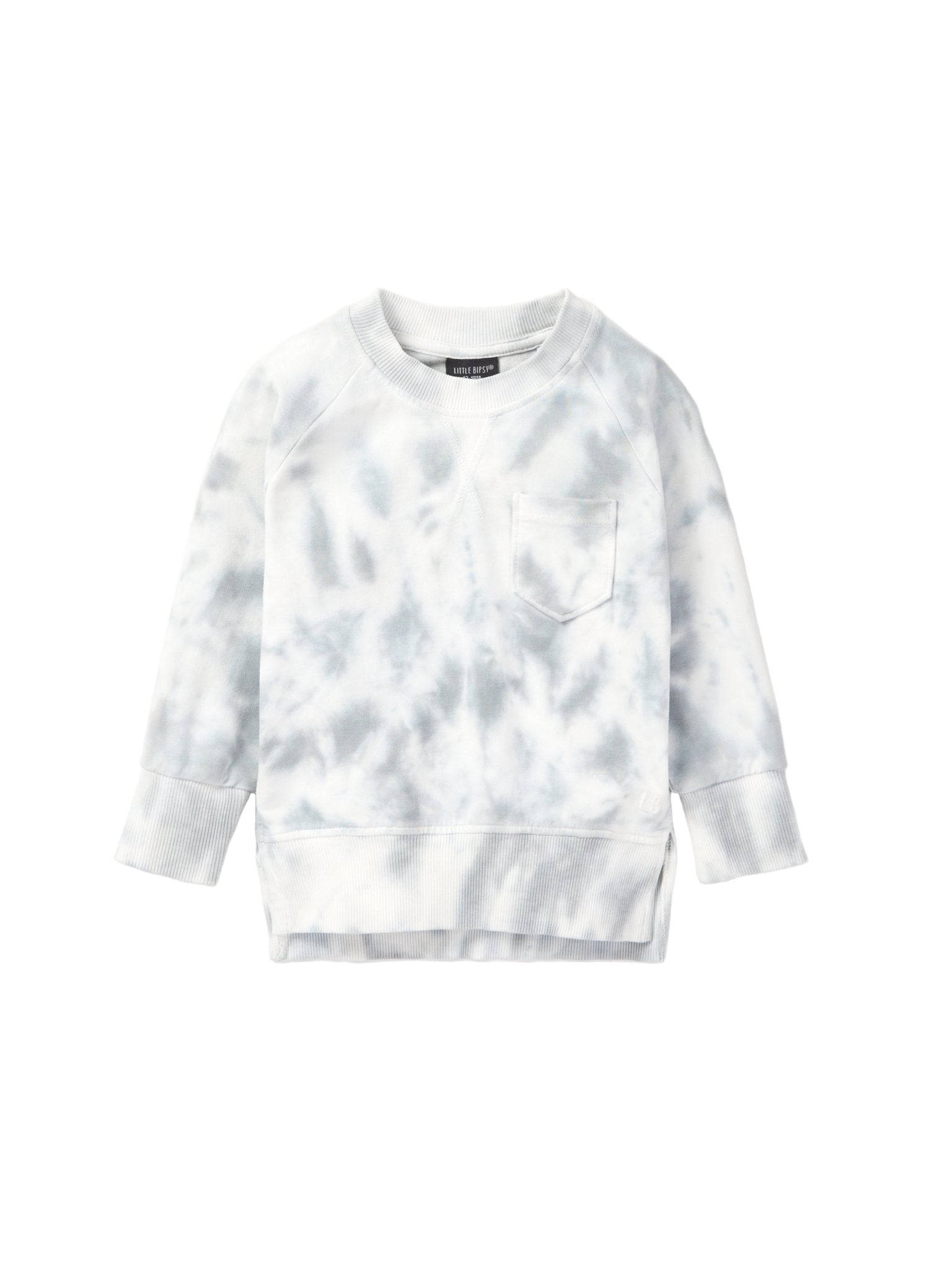 Marble Pullover - Grey - Little Bipsy