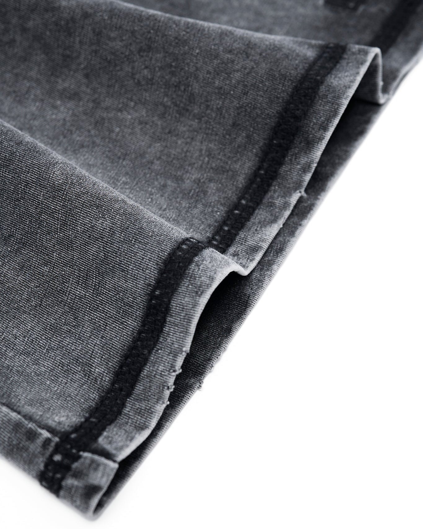 Mineral Wash Tee - Black - Little Bipsy