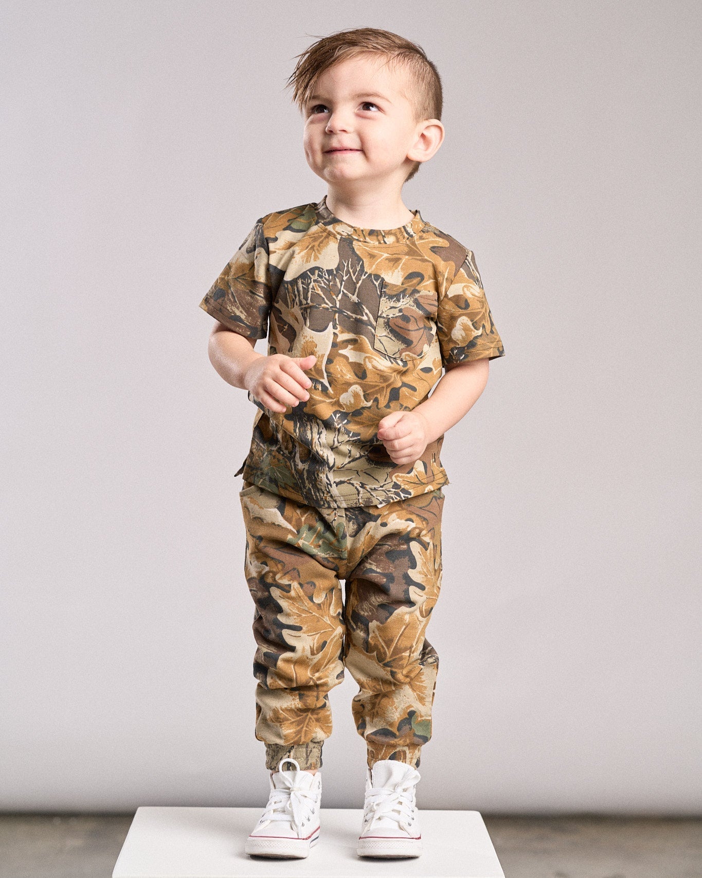 Kids Realtree Camo Leaf T-Shirt - Little Bipsy