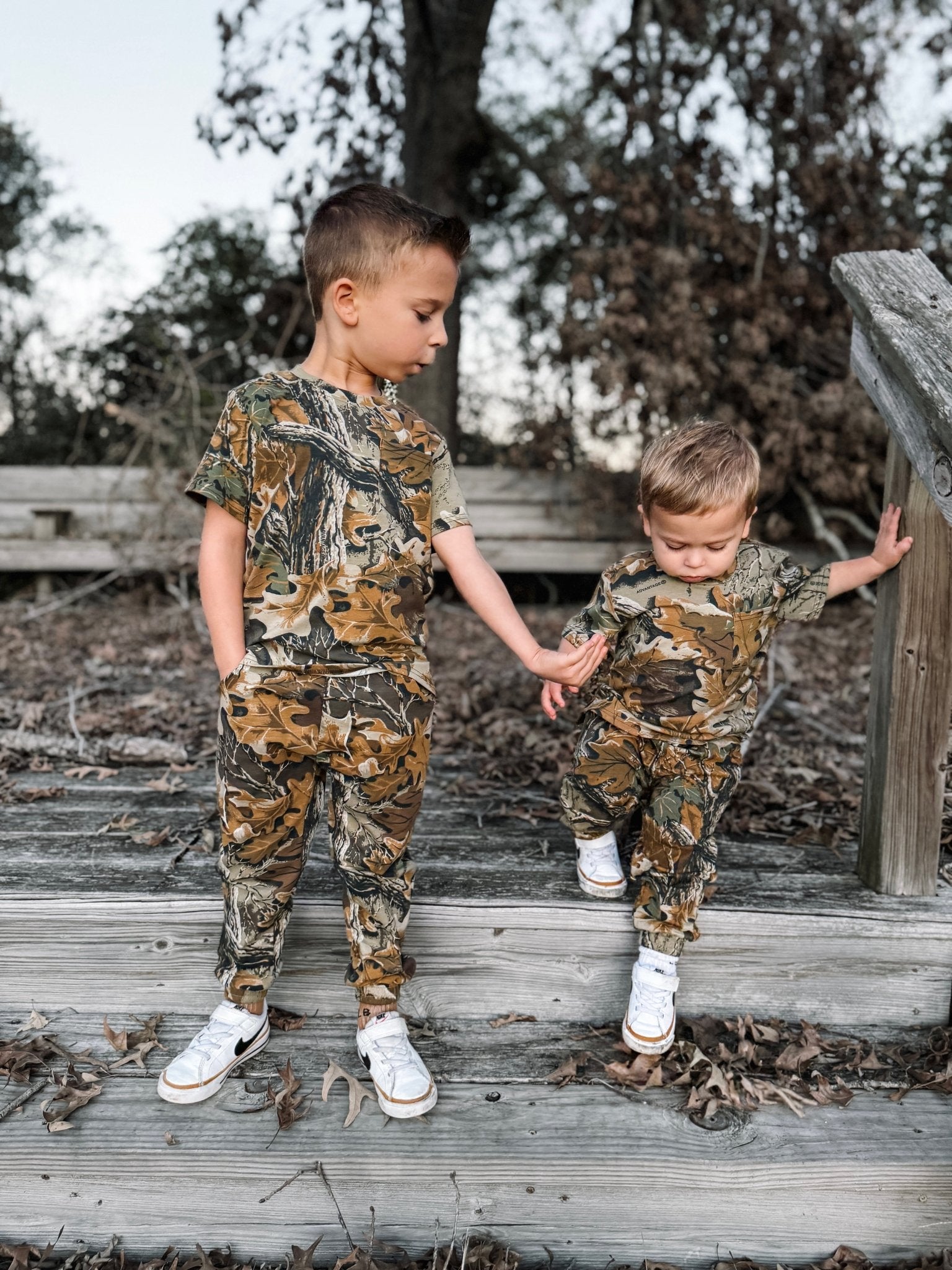 littlebig 20ss TK CAMO柄 シャツ　たいが Kids Realtree Camo Leaf T-Shirt - Little Bipsy