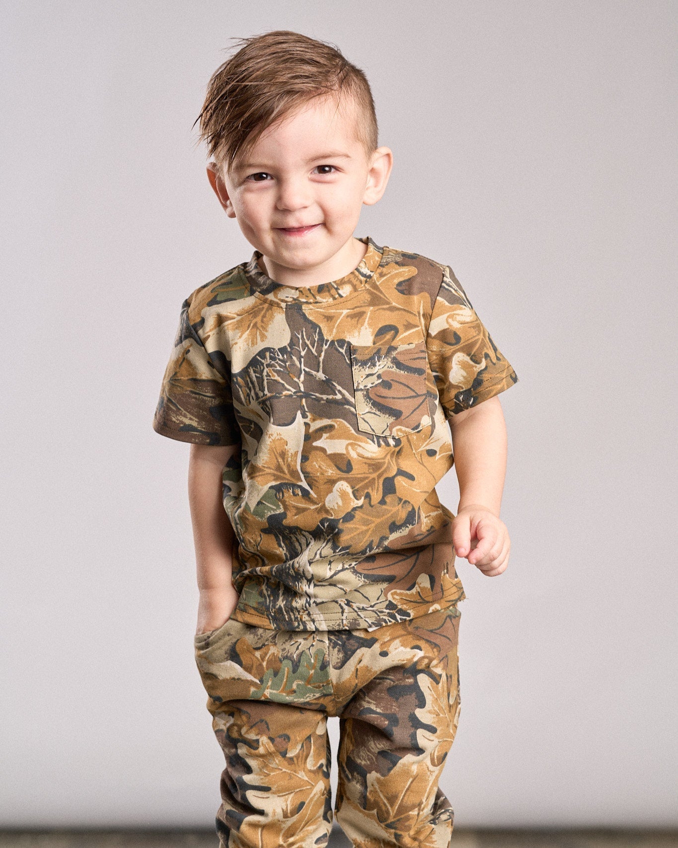 Kids Realtree Camo Leaf T-Shirt - Little Bipsy