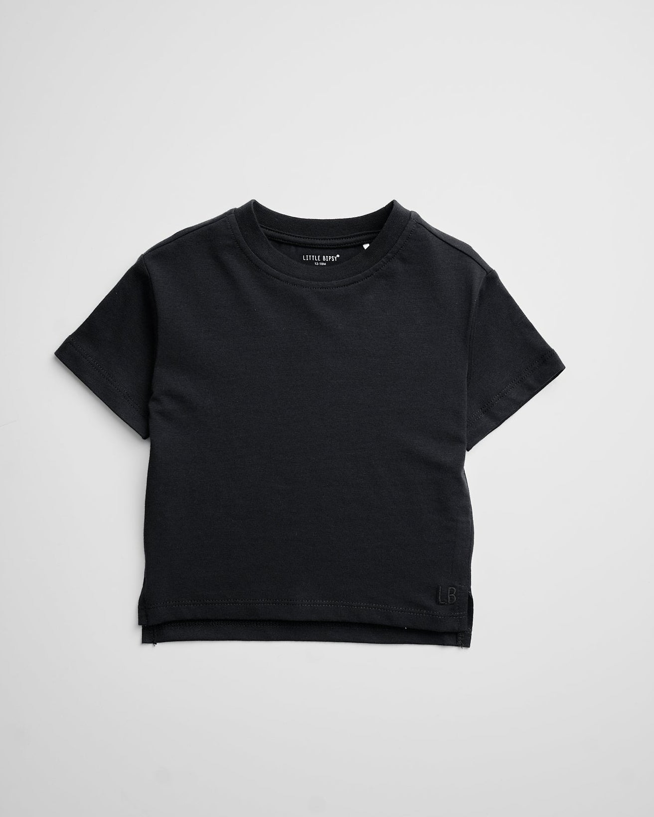 Modern Tee - Black - Little Bipsy