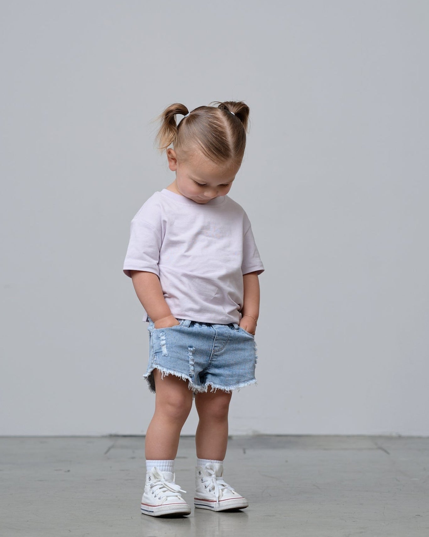 Modern Tee - Misty Lilac - Little Bipsy