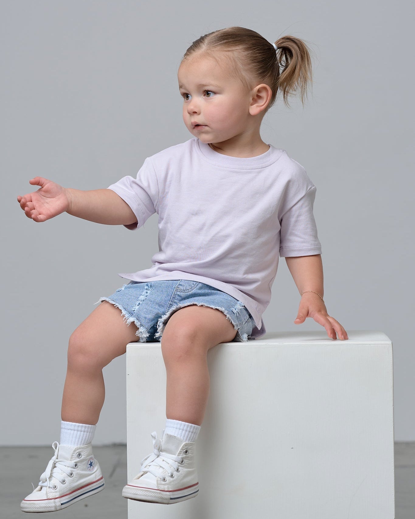 Modern Tee - Misty Lilac - Little Bipsy