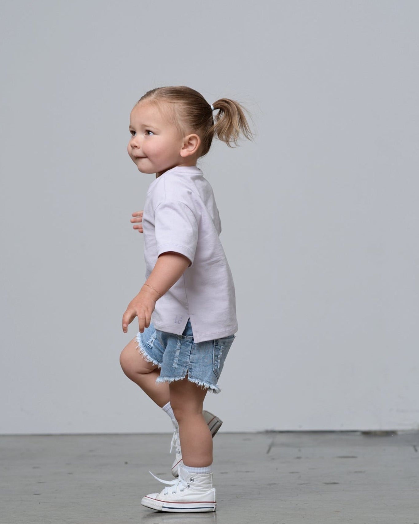 Modern Tee - Misty Lilac - Little Bipsy