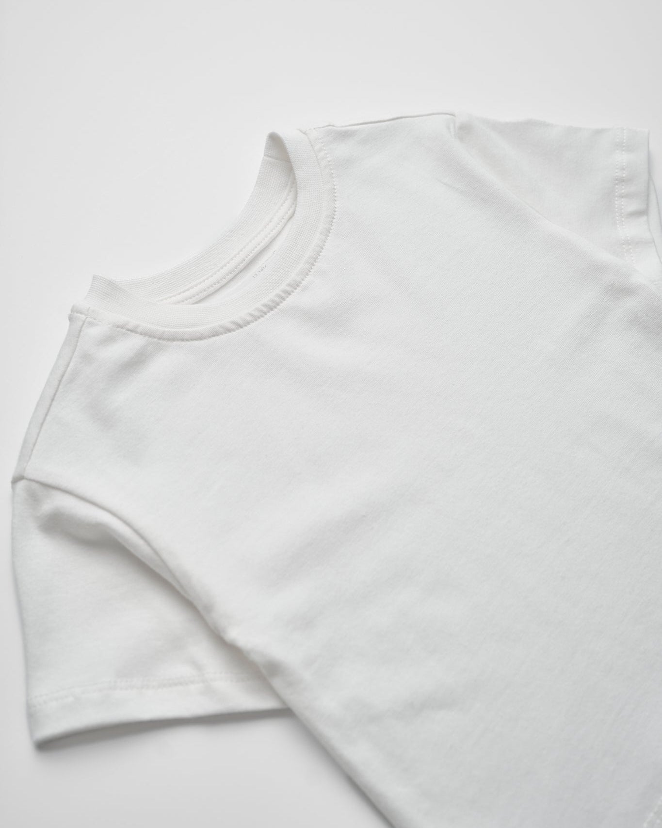 Modern Tee - White - Little Bipsy