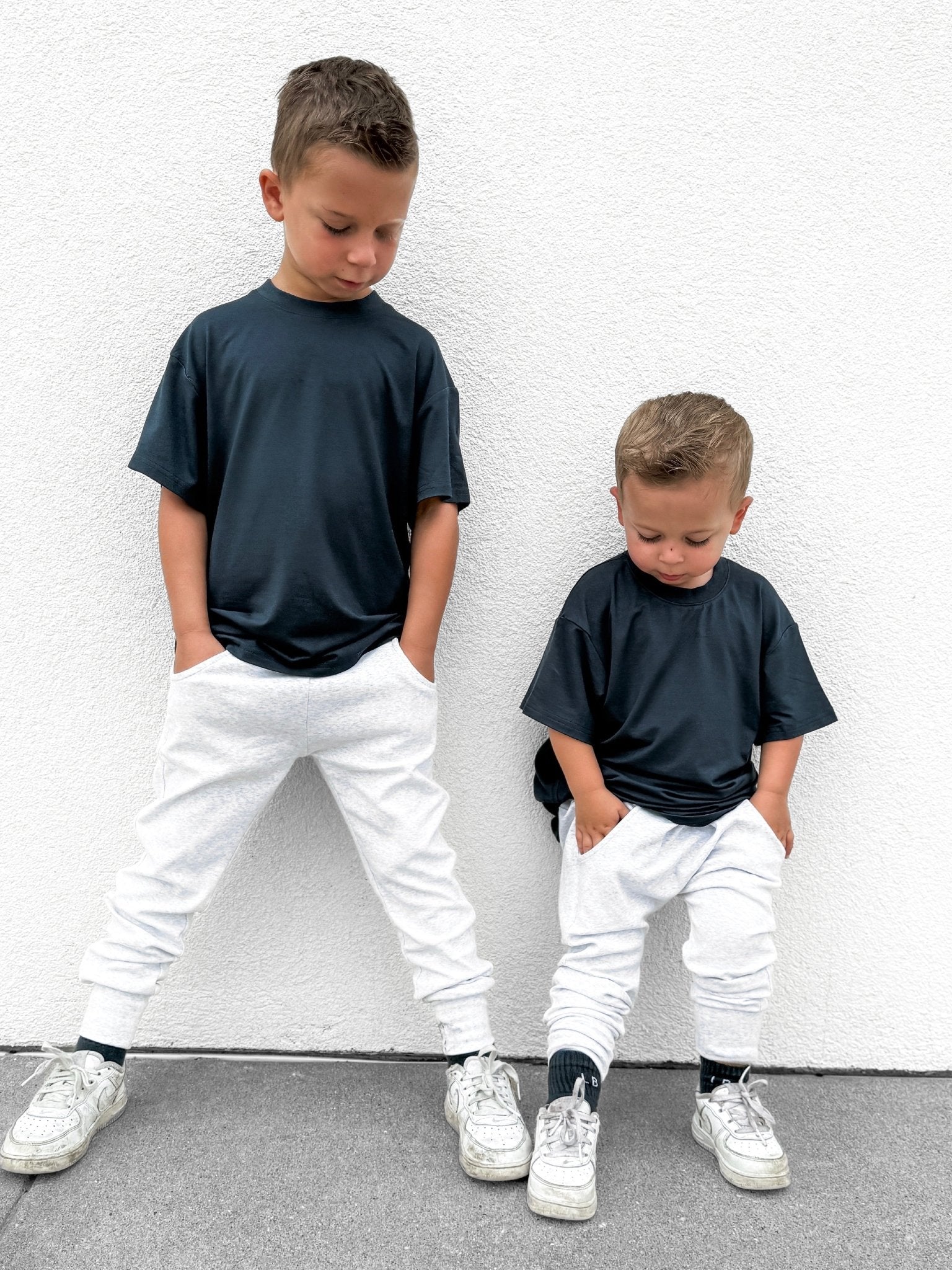 Oversized Bamboo Tee - Nightfall - Little Bipsy