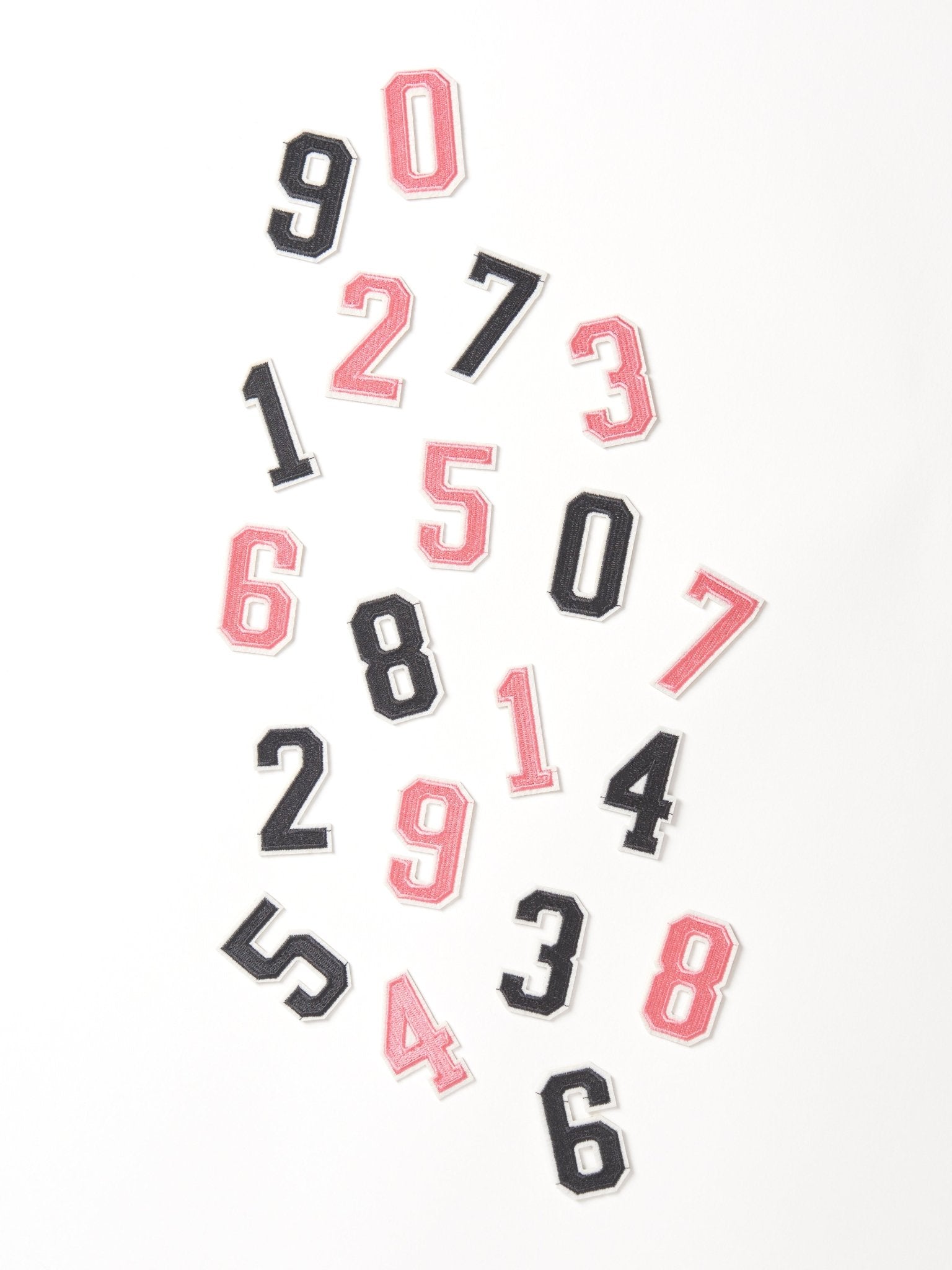 Pink Varsity Number Patch - Little Bipsy