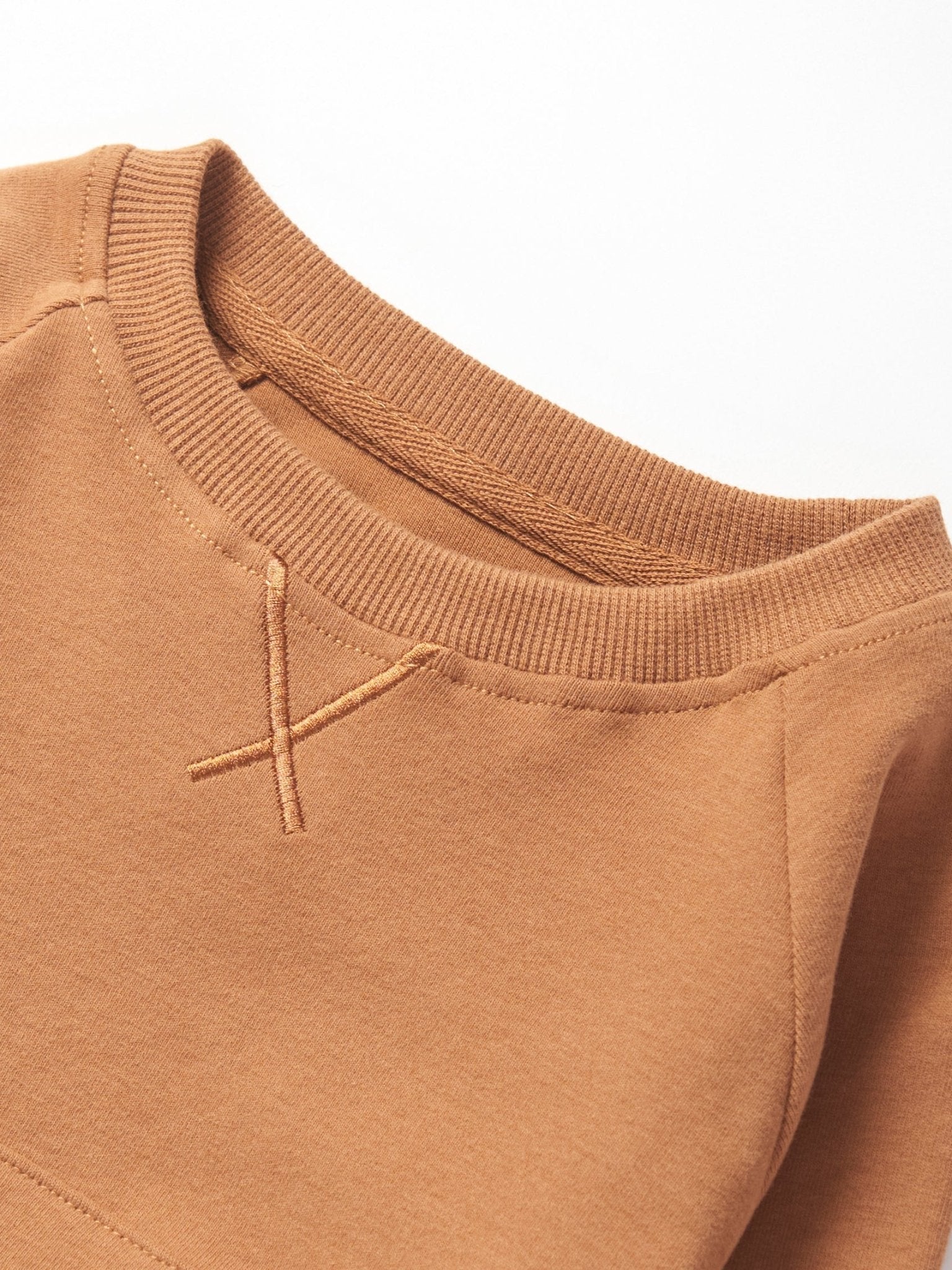 Pocket Pullover - Chestnut - Little Bipsy