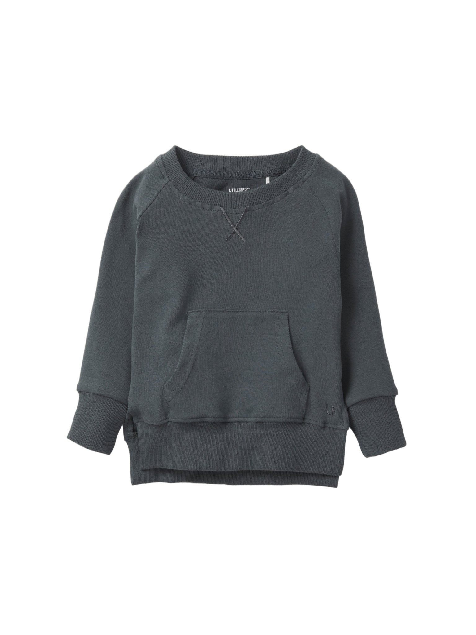 Pocket Pullover - Shadow - Little Bipsy
