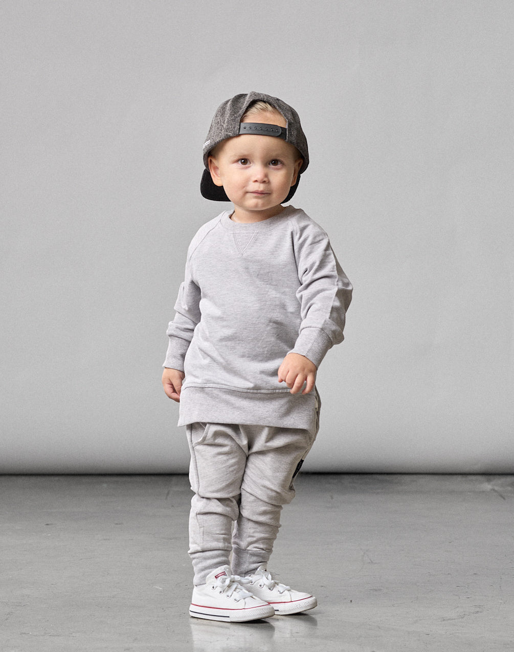 Pullover - Grey - Little Bipsy