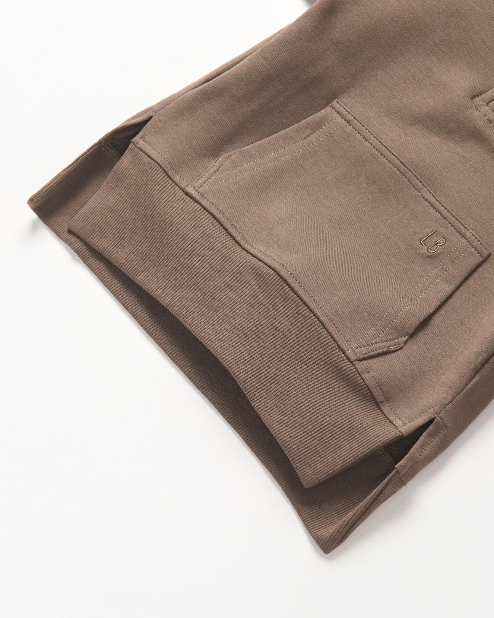 Quarter Zip Pullover - Cocoa - Little Bipsy